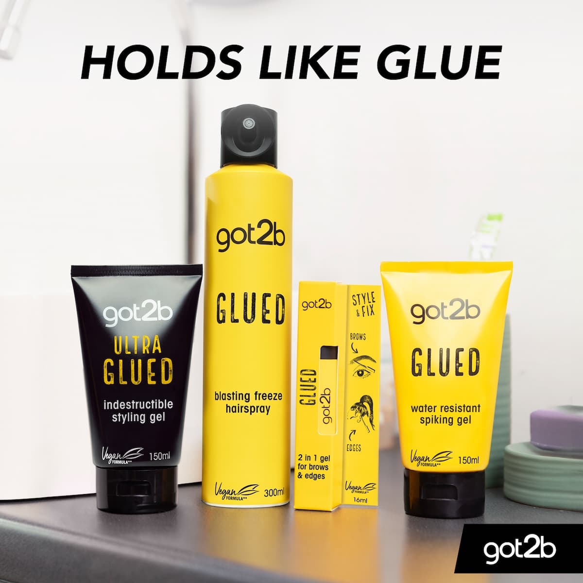 Thumbnail Schwarzkopf Got2b Ultra Glued Styling Hair Gel 150ml