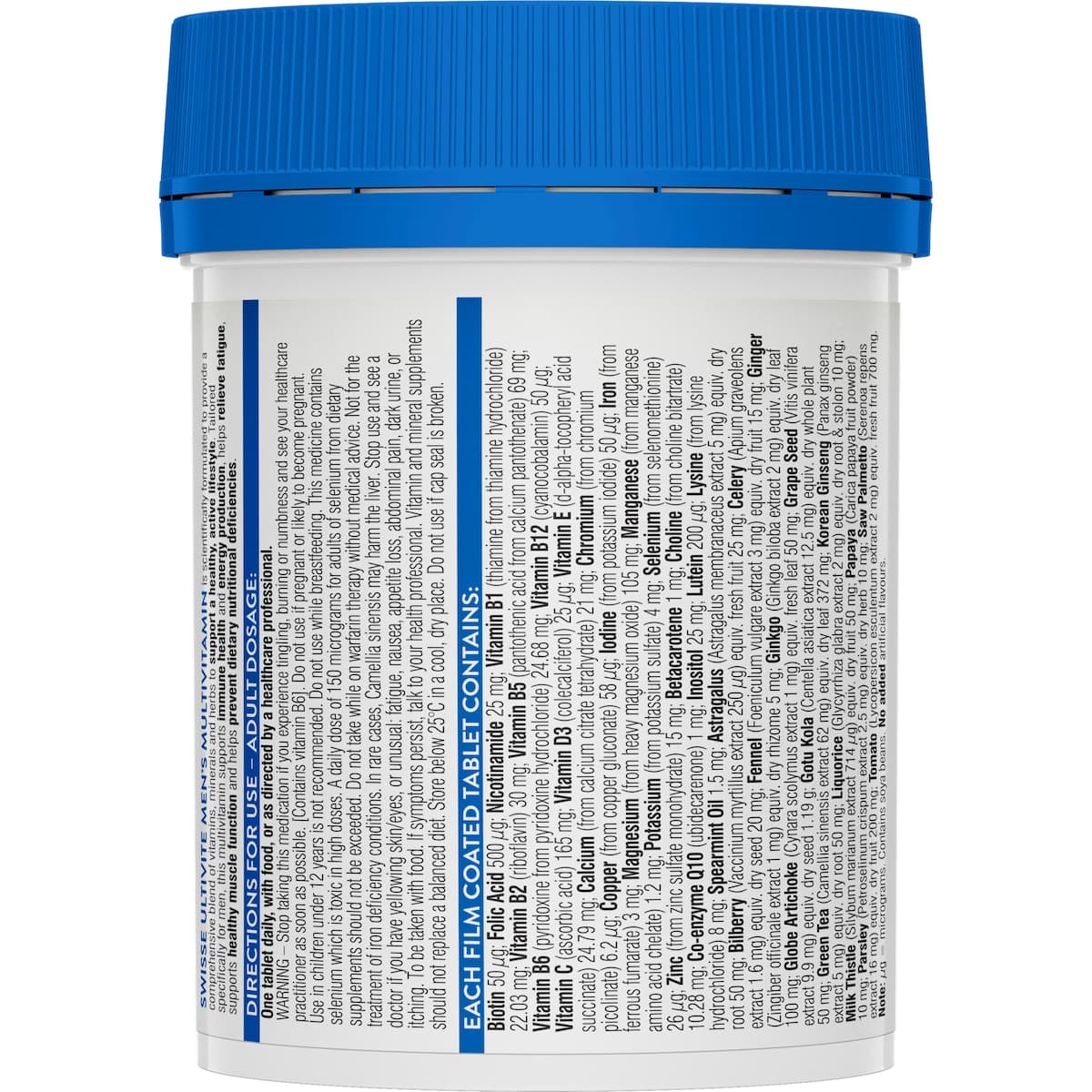 Thumbnail Swisse Ultivite Mens Multivitamin 120 Tablets
