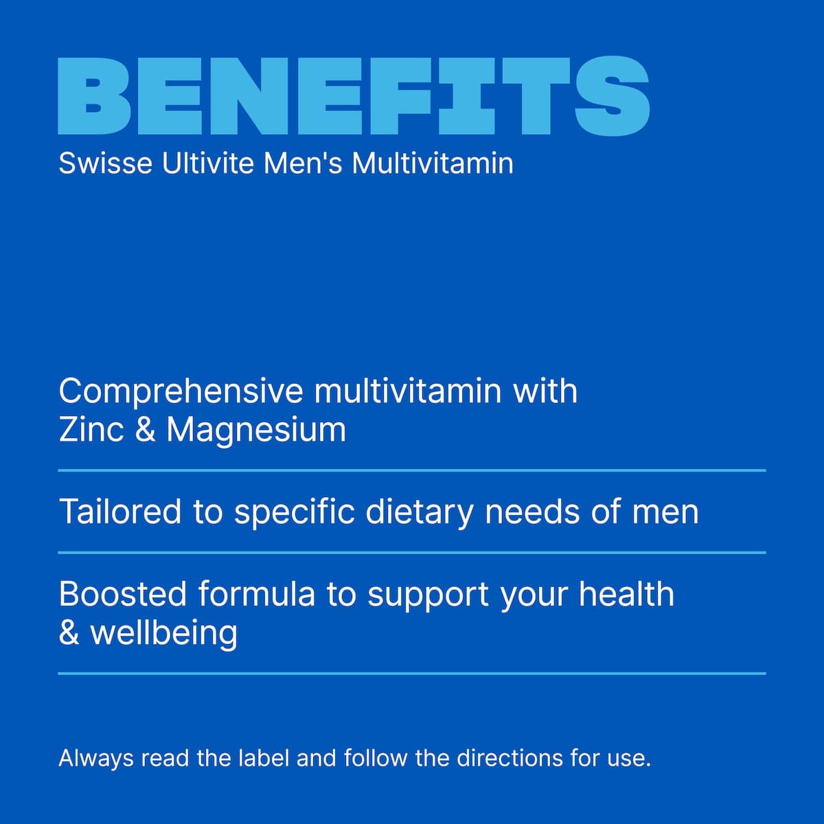 Thumbnail Swisse Ultivite Mens Multivitamin 120 Tablets