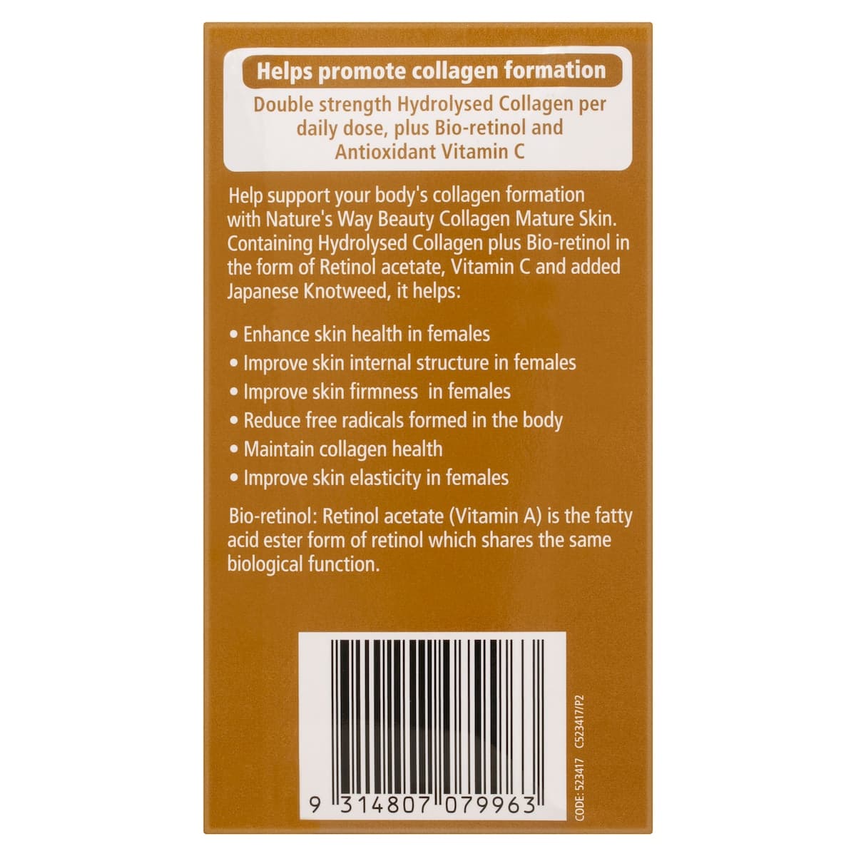 Thumbnail Nature's Way Beauty Collagen Mature Skin 120 Tablets