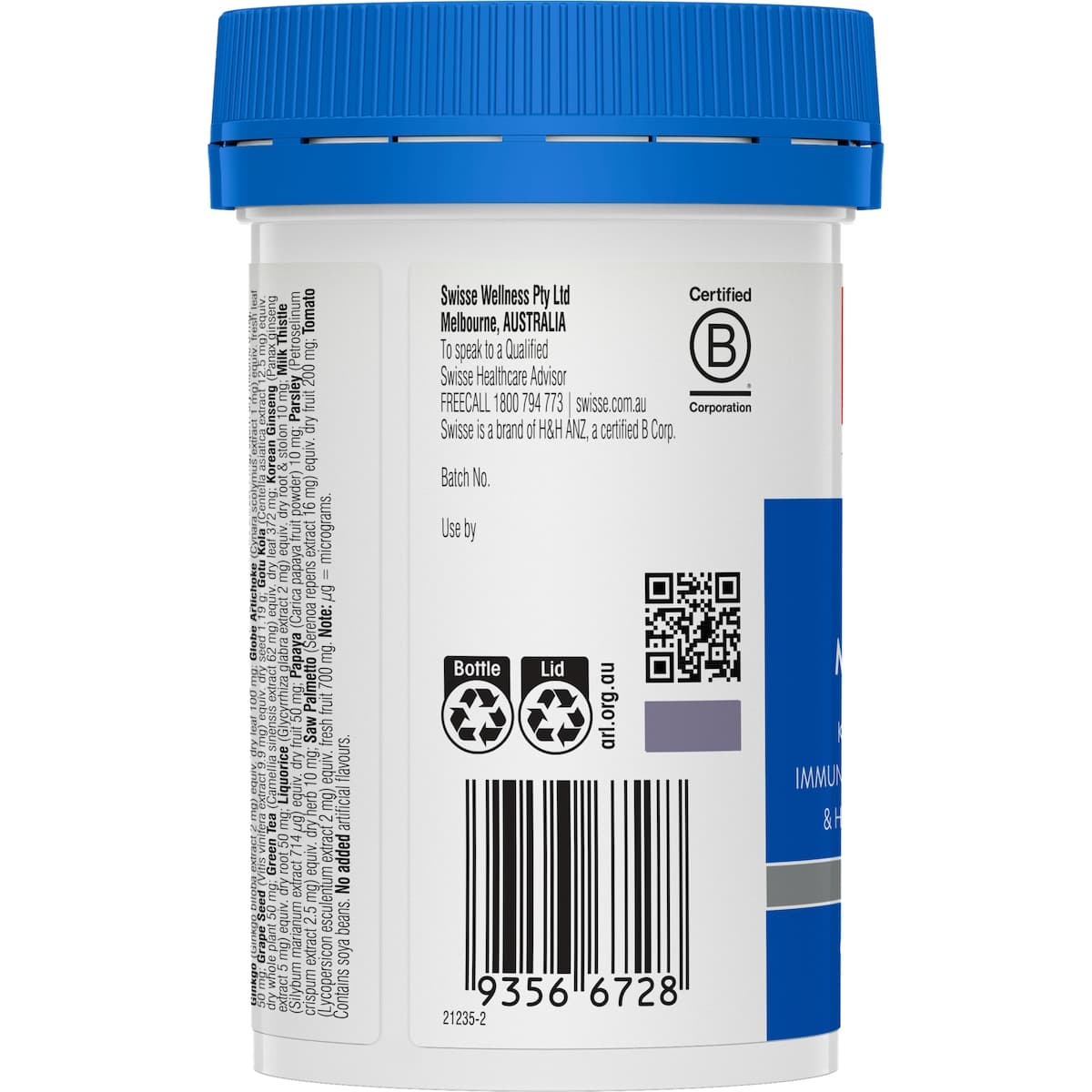 Thumbnail Swisse Ultivite Mens Multivitamin 60 Tablets