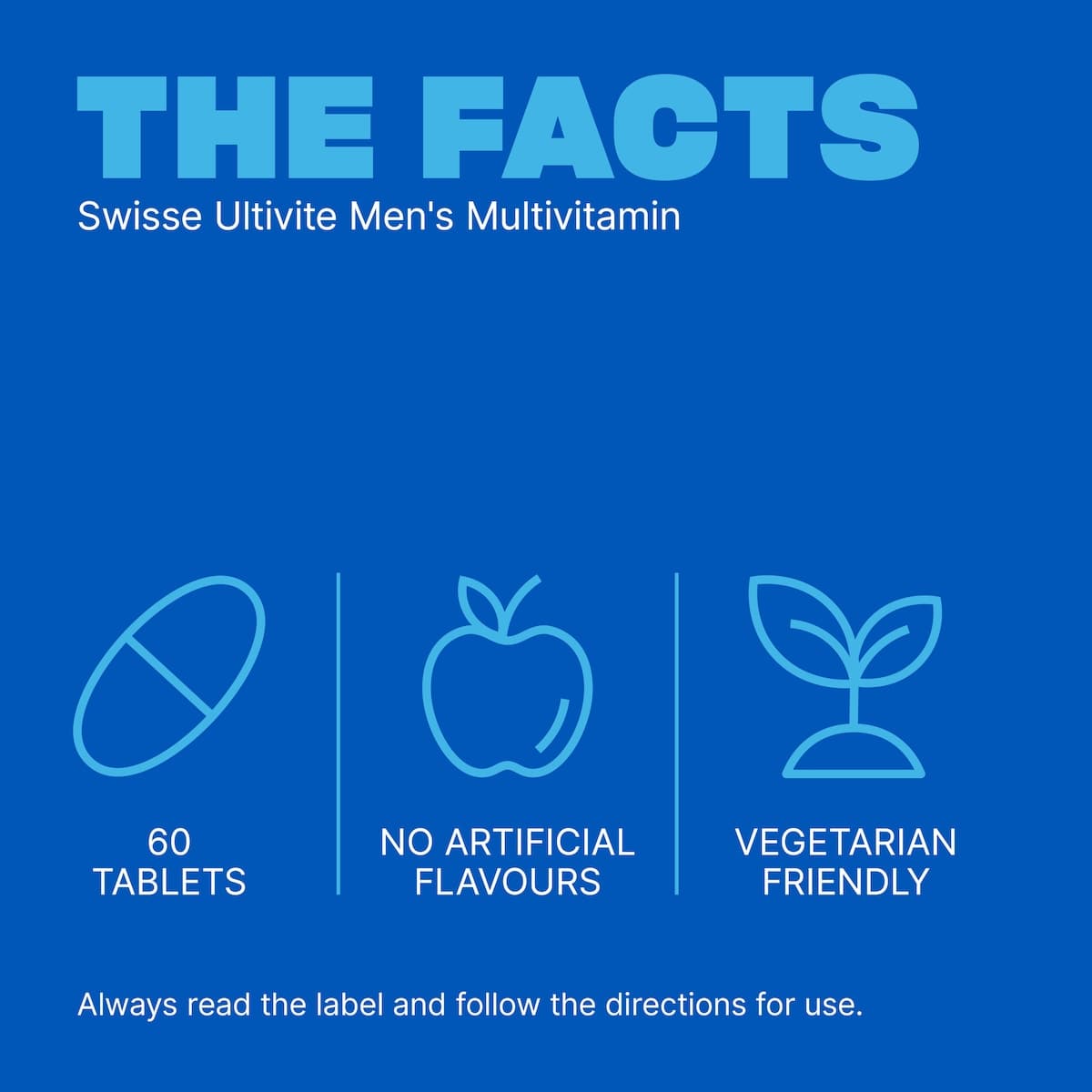 Thumbnail Swisse Ultivite Mens Multivitamin 60 Tablets