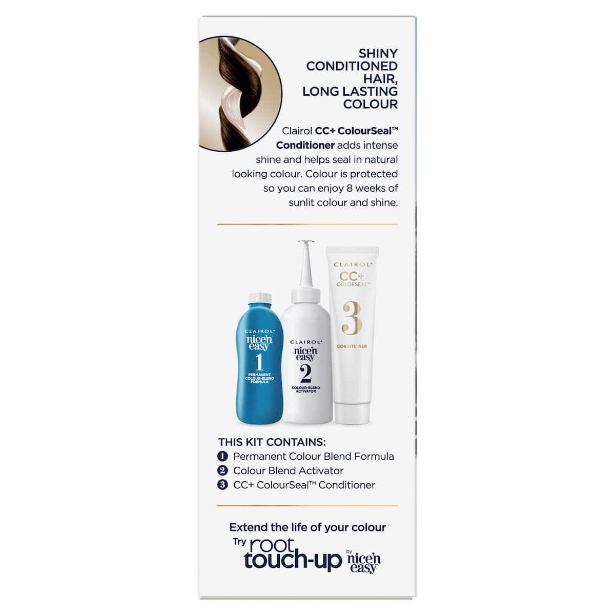 Thumbnail Clairol Nice N Easy 4 Natural Dark Brown Hair Colour