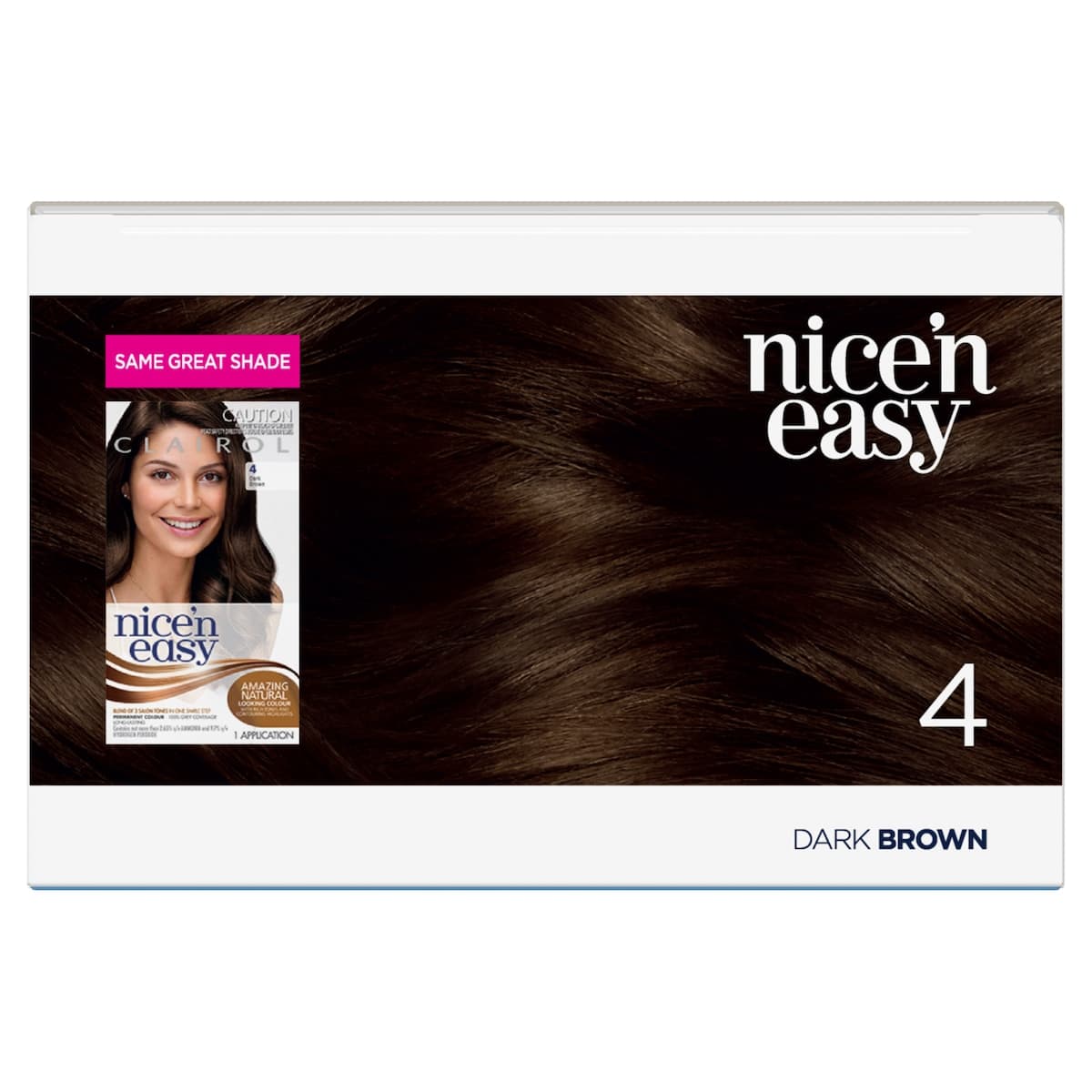Thumbnail Clairol Nice N Easy 4 Natural Dark Brown Hair Colour