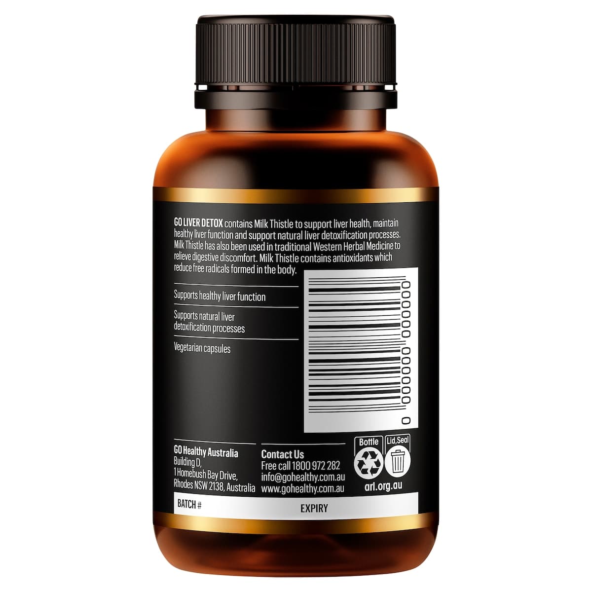 Thumbnail GO Healthy Liver Detox 1-A-Day 60 Vege Capsules