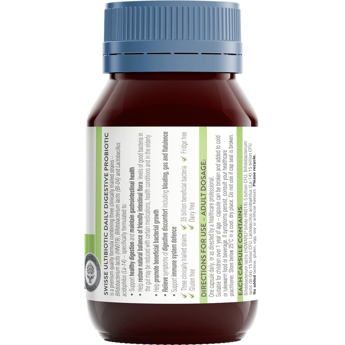 Thumbnail Swisse Ultibiotic Daily Digestive Probiotic 30 Capsules