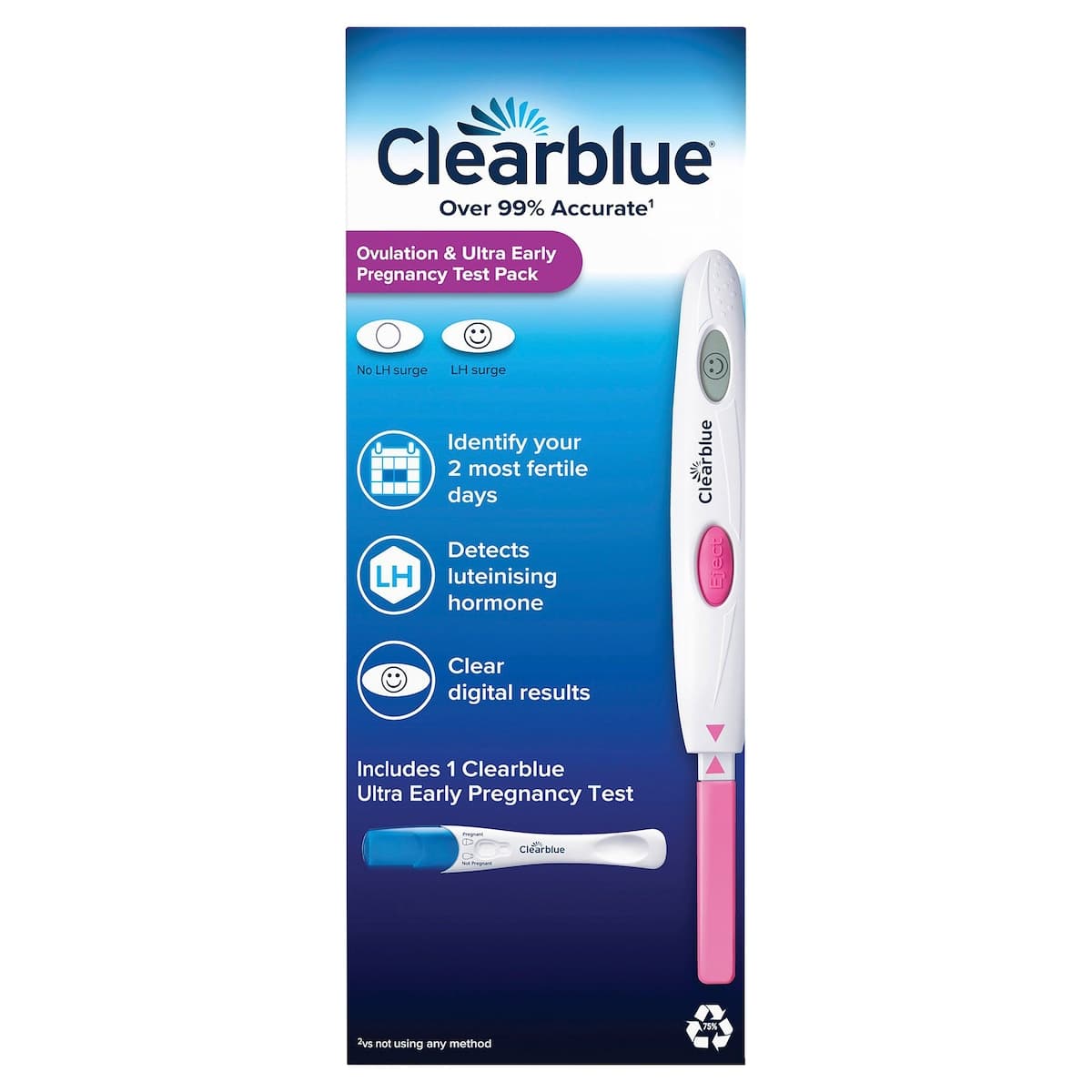 Thumbnail Clearblue Ovulation Test 10 Pack + 1 Pregnancy Test