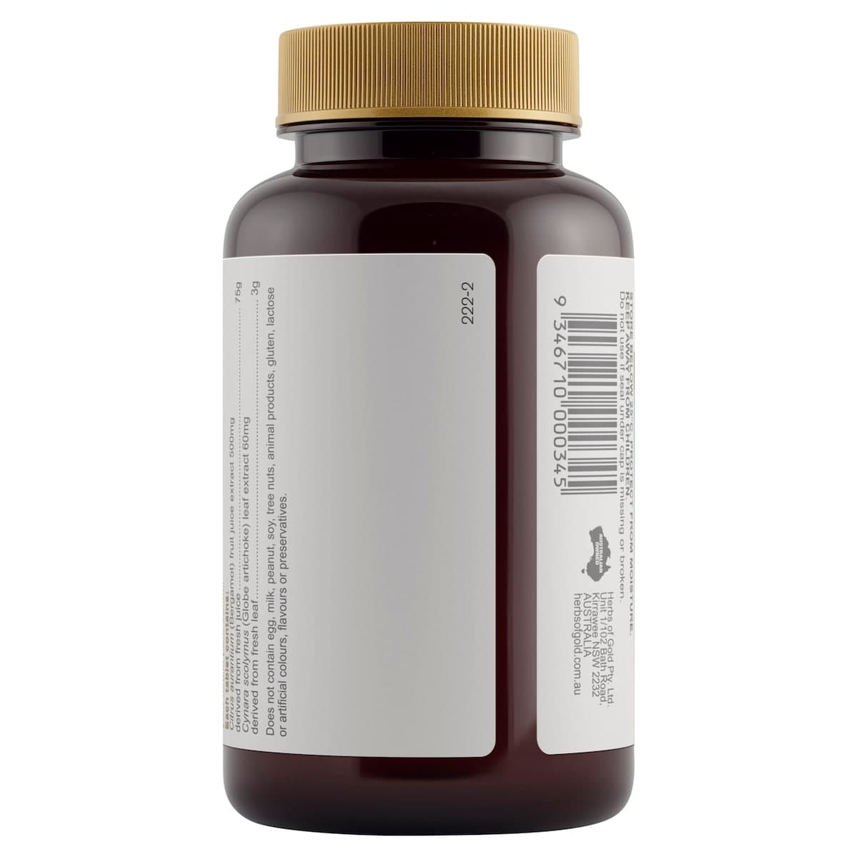 Thumbnail Herbs of Gold Bergamot Cholesterol Care 60 Tablets