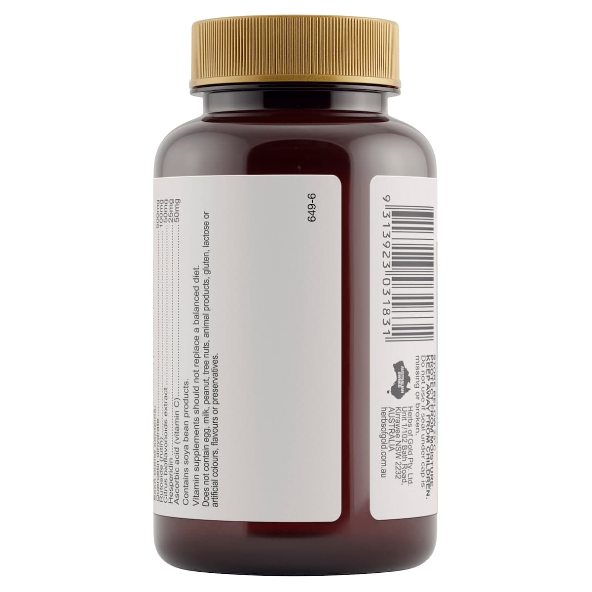 Thumbnail Herbs of Gold Quercetin Complex 60 Tablets