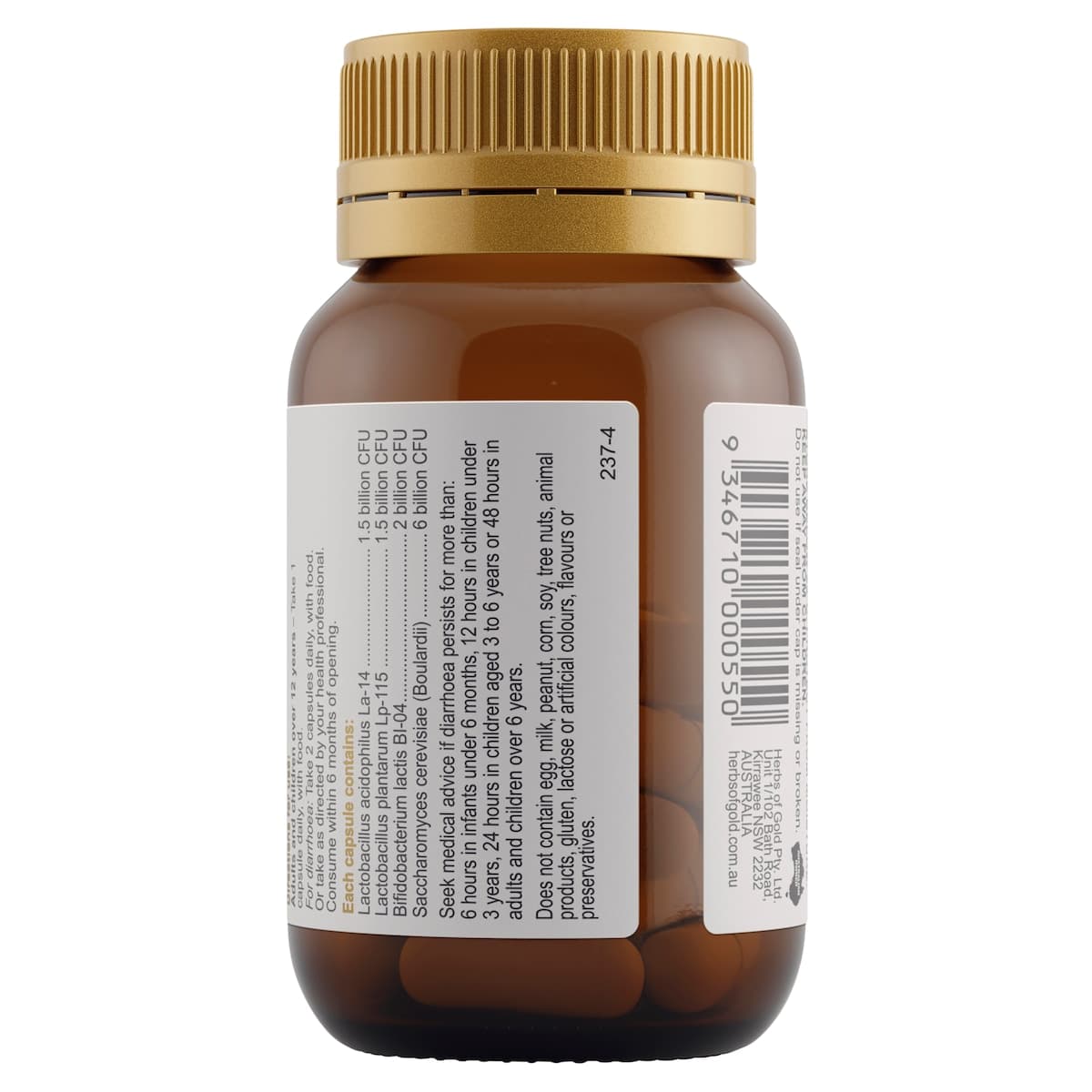 Thumbnail Herbs of Gold Probiotic + SB 30 Capsules