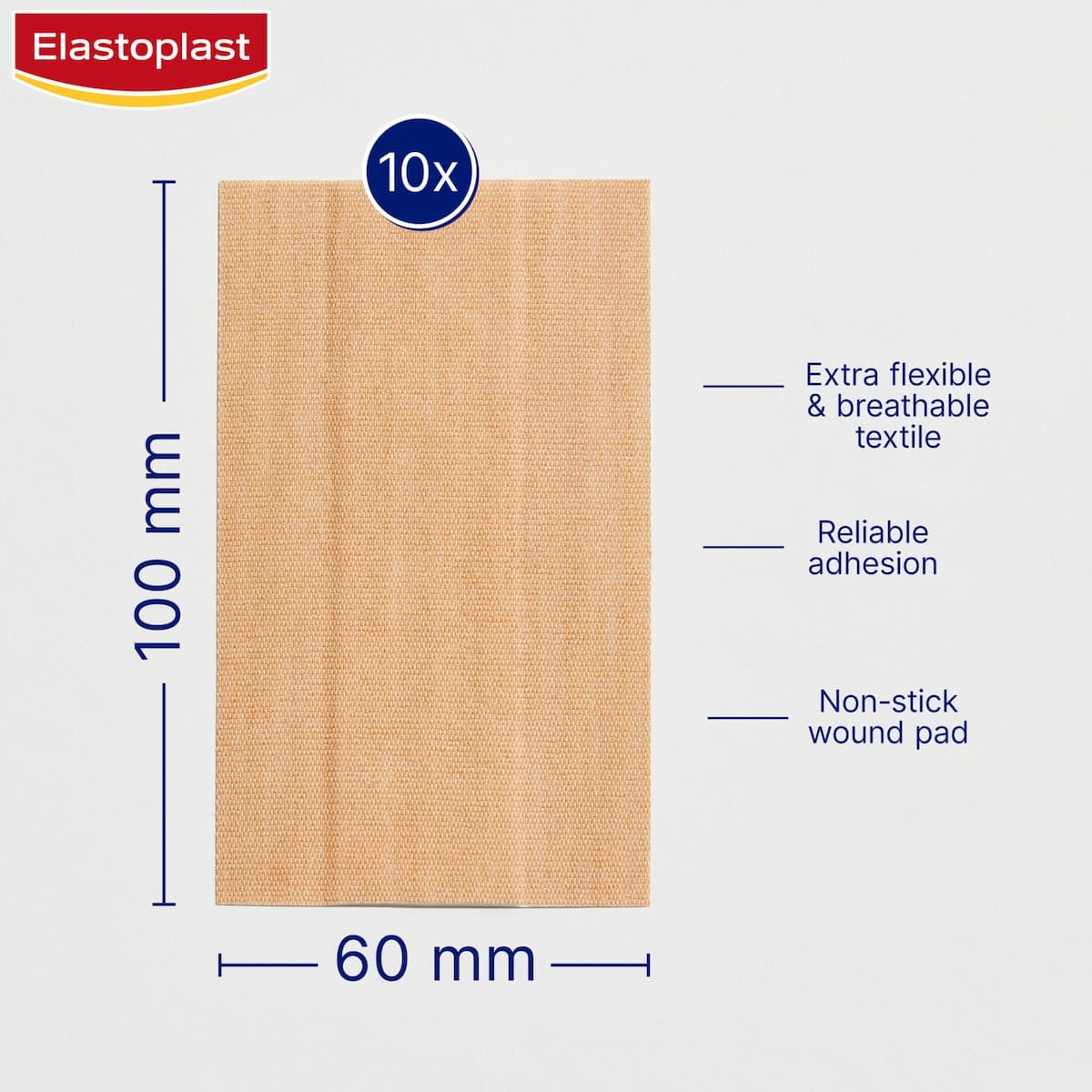 Thumbnail Elastoplast Flexible Fabric Breathable 6cm x 1m