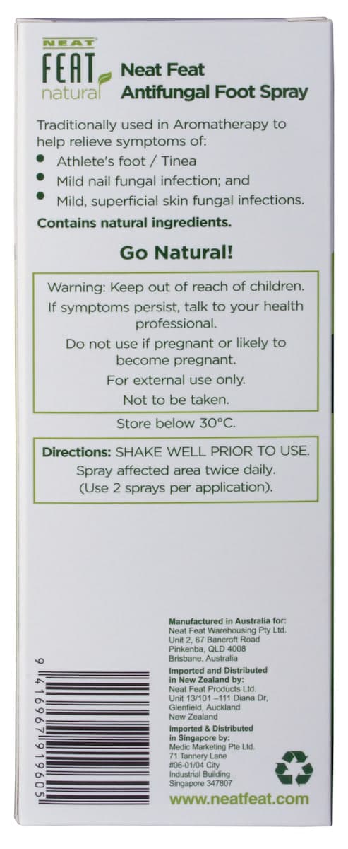 Thumbnail Neat Feat Antifungal Foot Spray for Nail Fungus & Athletes Foot 50ml