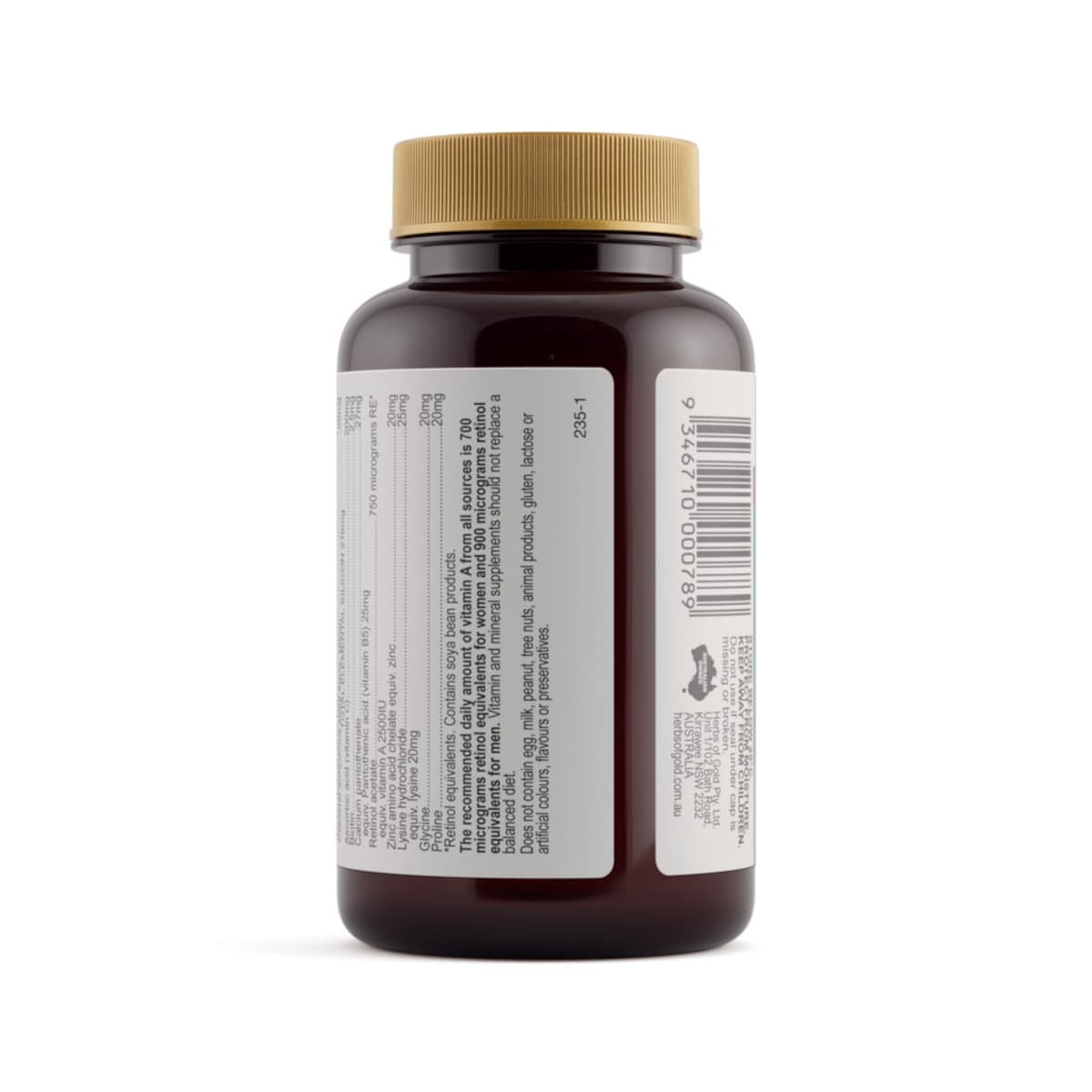 Thumbnail Herbs of Gold Silica Hair Skin & Nails 60 Tablets
