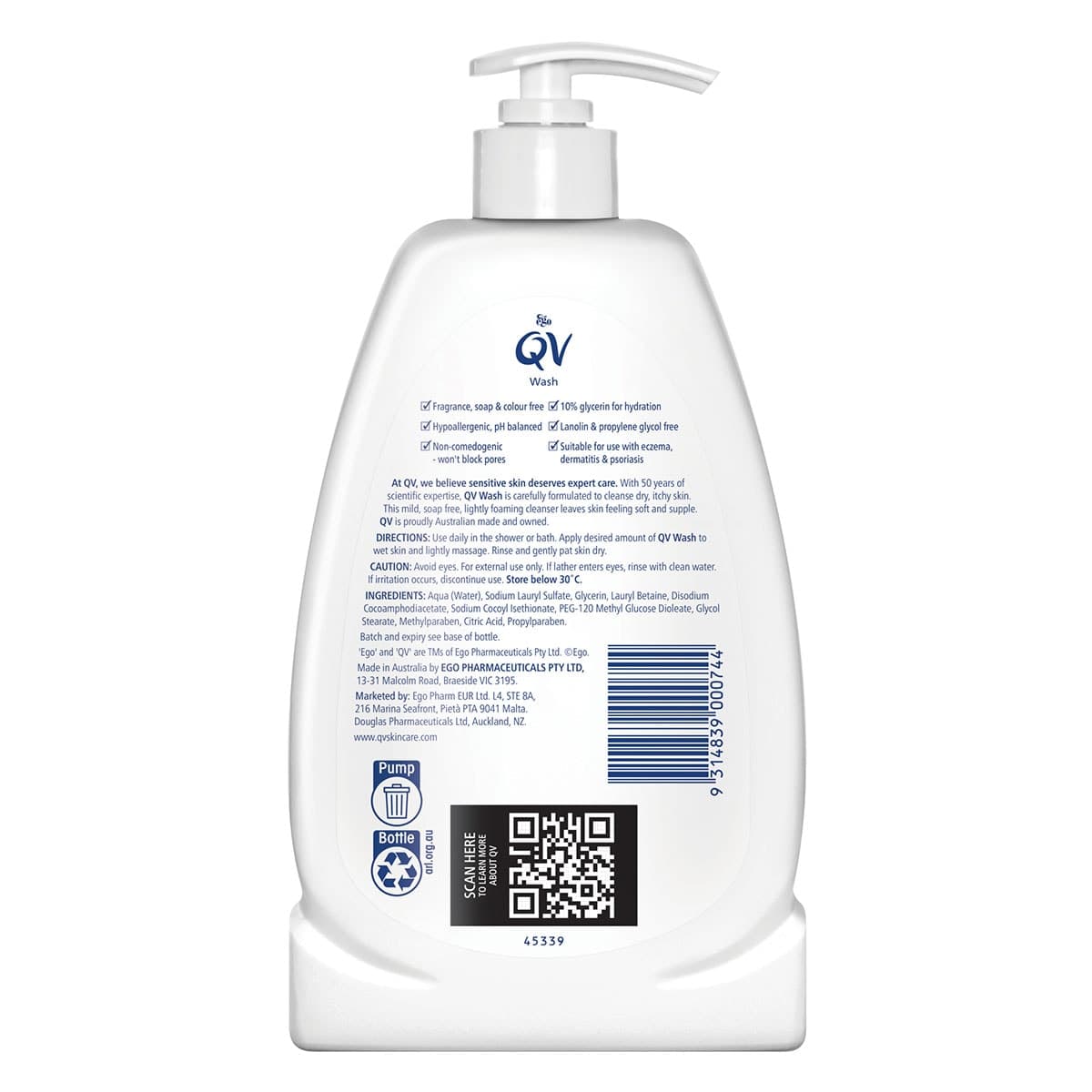 Thumbnail Ego QV Body Wash 500ml