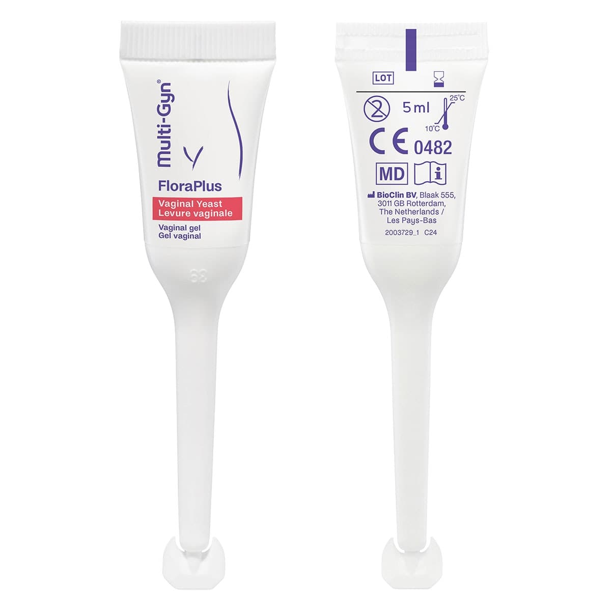 Thumbnail Multi-Gyn Flora Plus Tubes For Vaginal Yeast 5 x 5ml