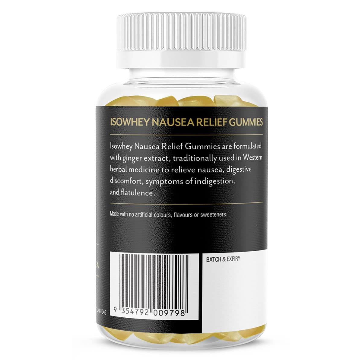 Thumbnail Isowhey GLP-1 Nausea Relief Gummies 60 Pack