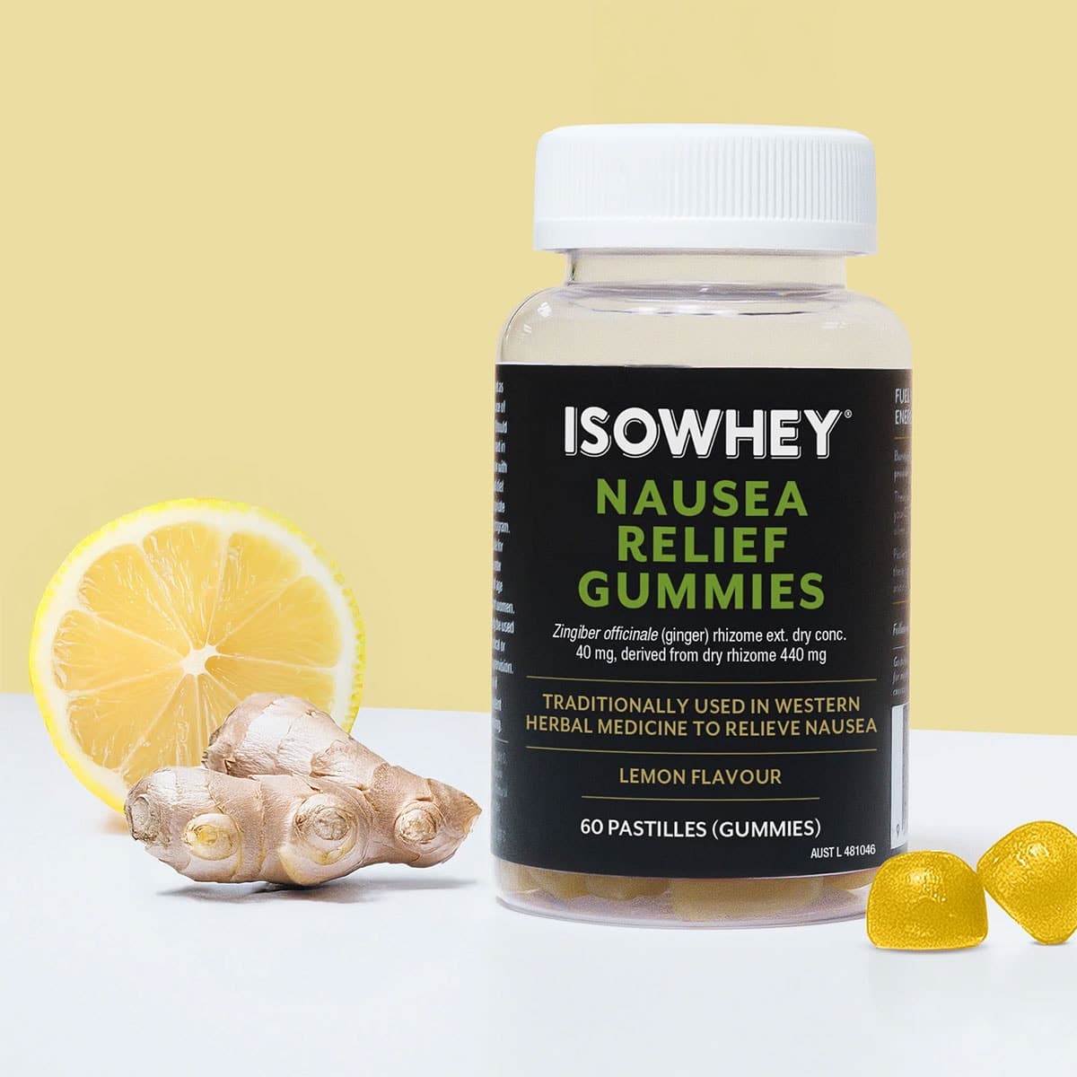Thumbnail Isowhey GLP-1 Nausea Relief Gummies 60 Pack