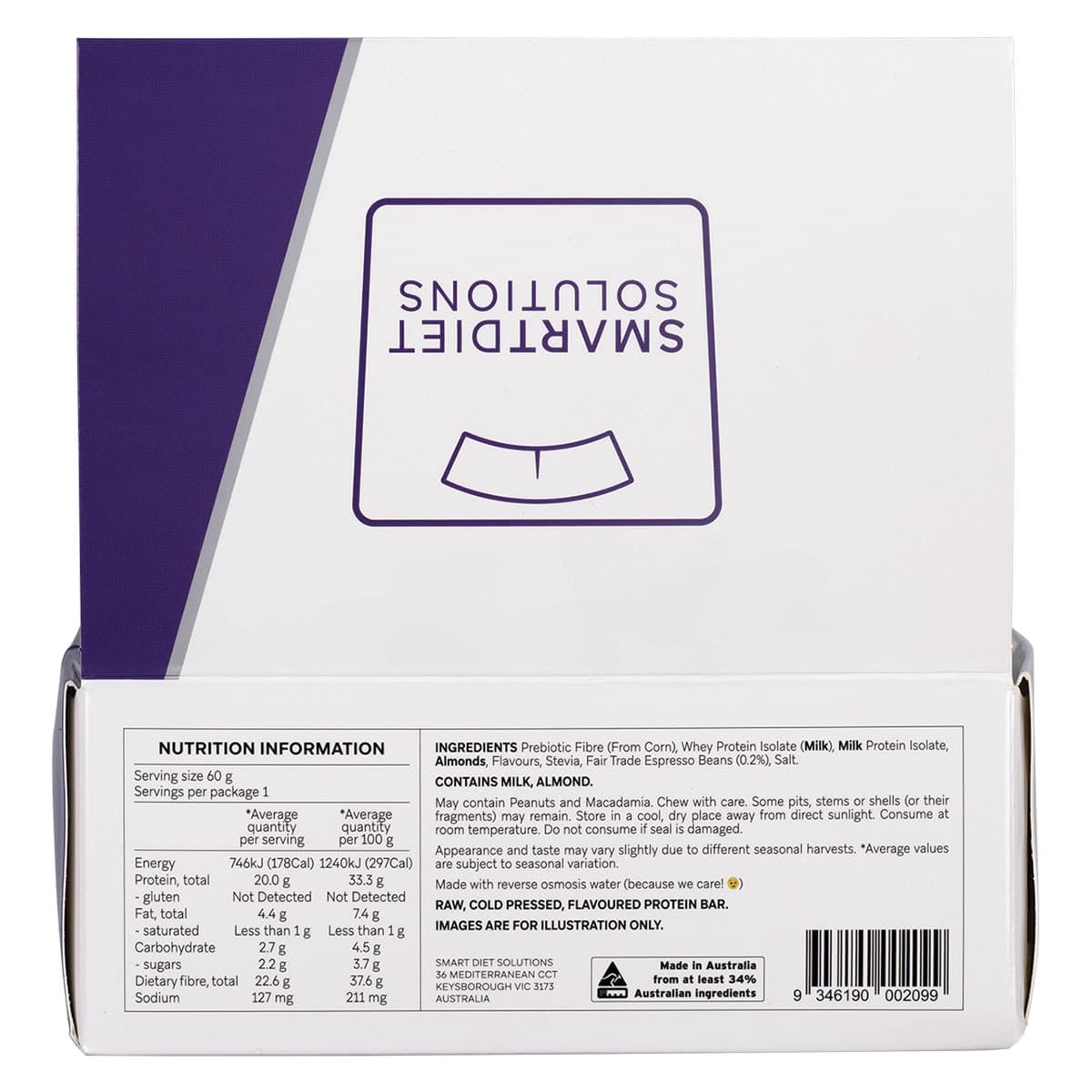Thumbnail Smart Protein Latte Protein Bar 60g