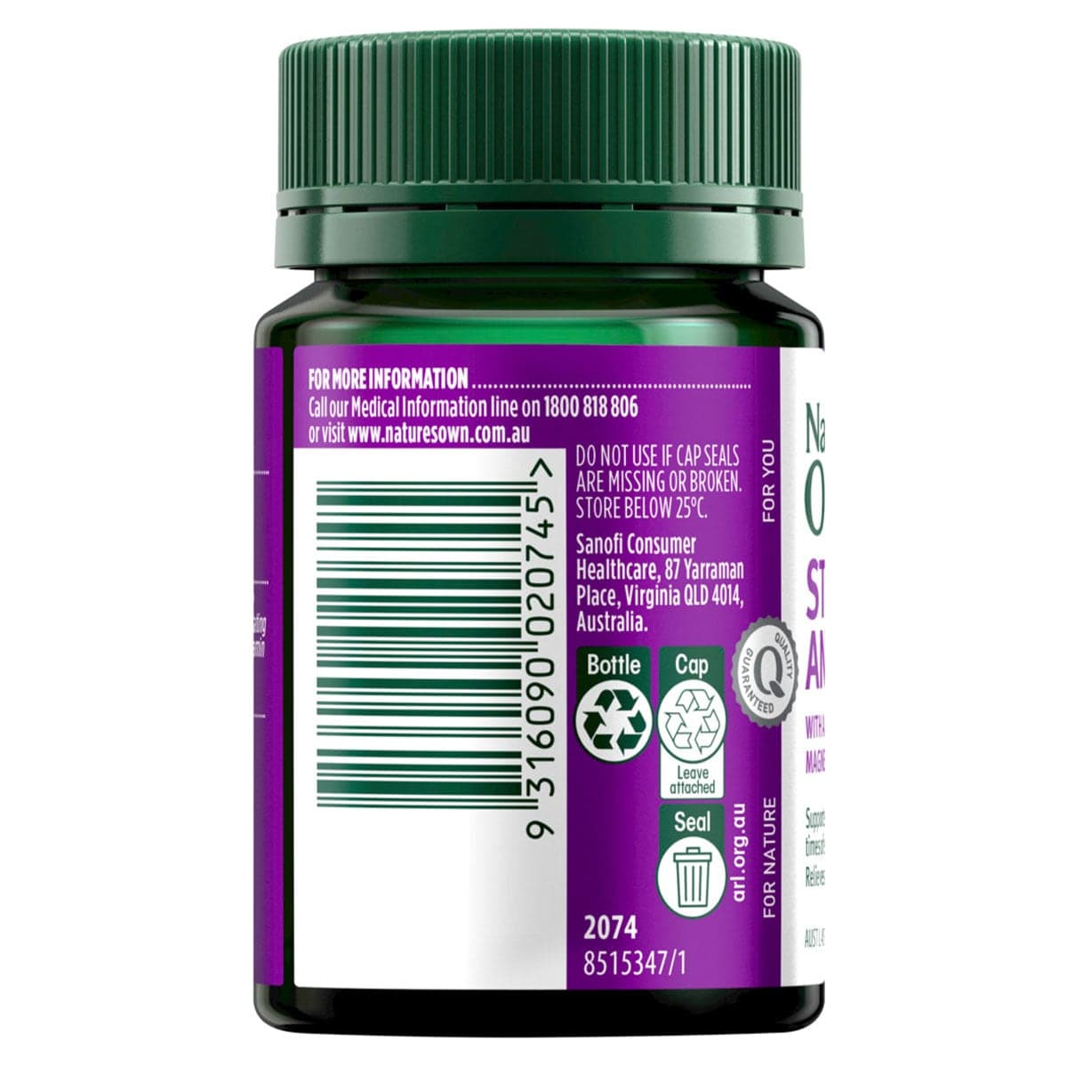 Thumbnail Nature's Own Stress Relief and Calm 30 Capsules