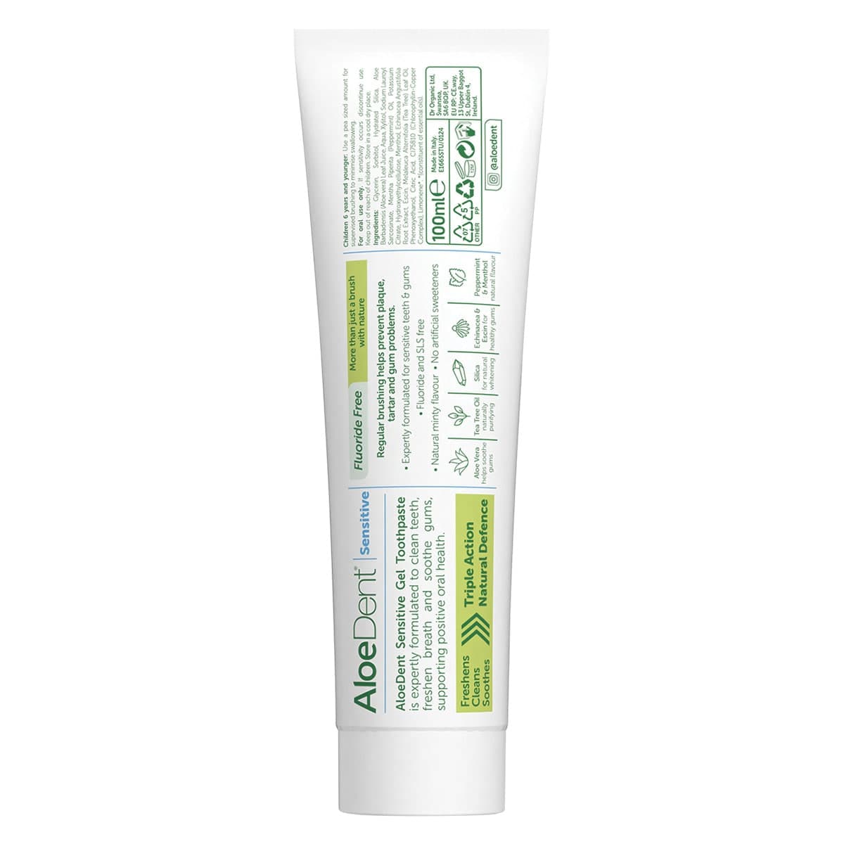Thumbnail Aloe Dent Sensitive Aloe Vera Gel Toothpaste 100ml
