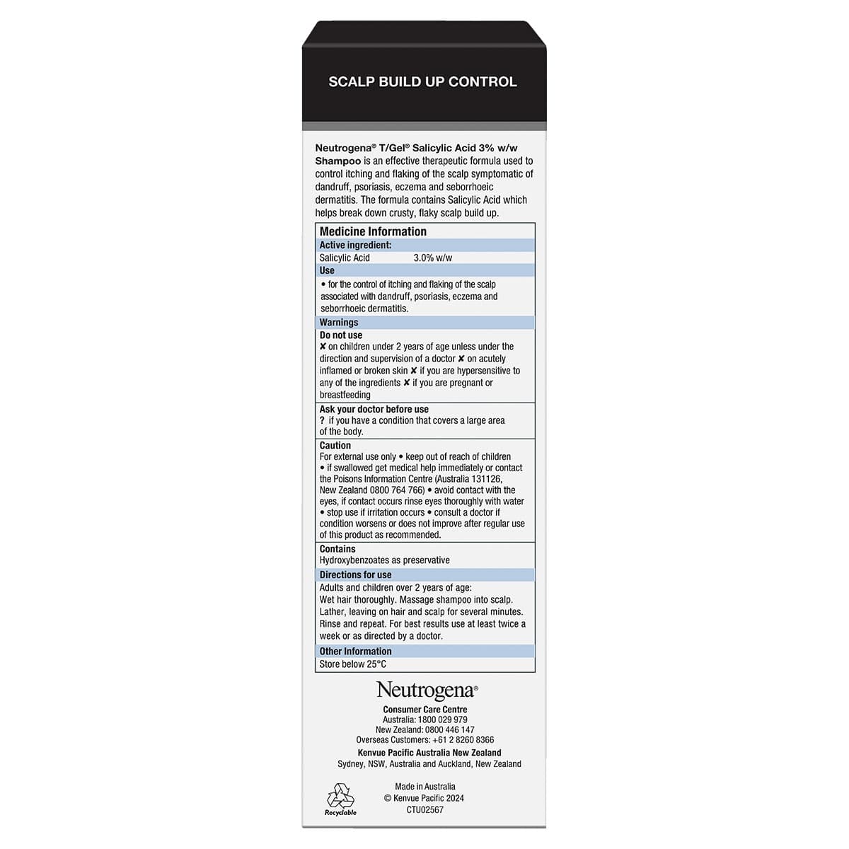 Thumbnail Neutrogena T/Gel Therapeutic Shampoo 200ml