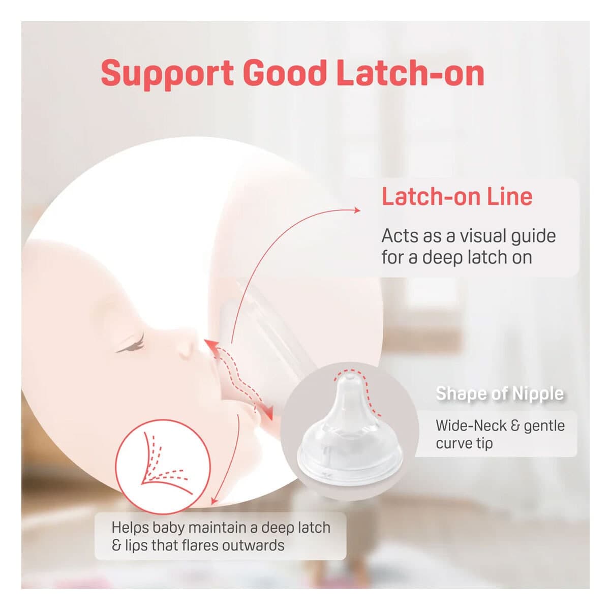 Thumbnail Pigeon SofTouch PP Baby Bottle 6+ Months 330ml