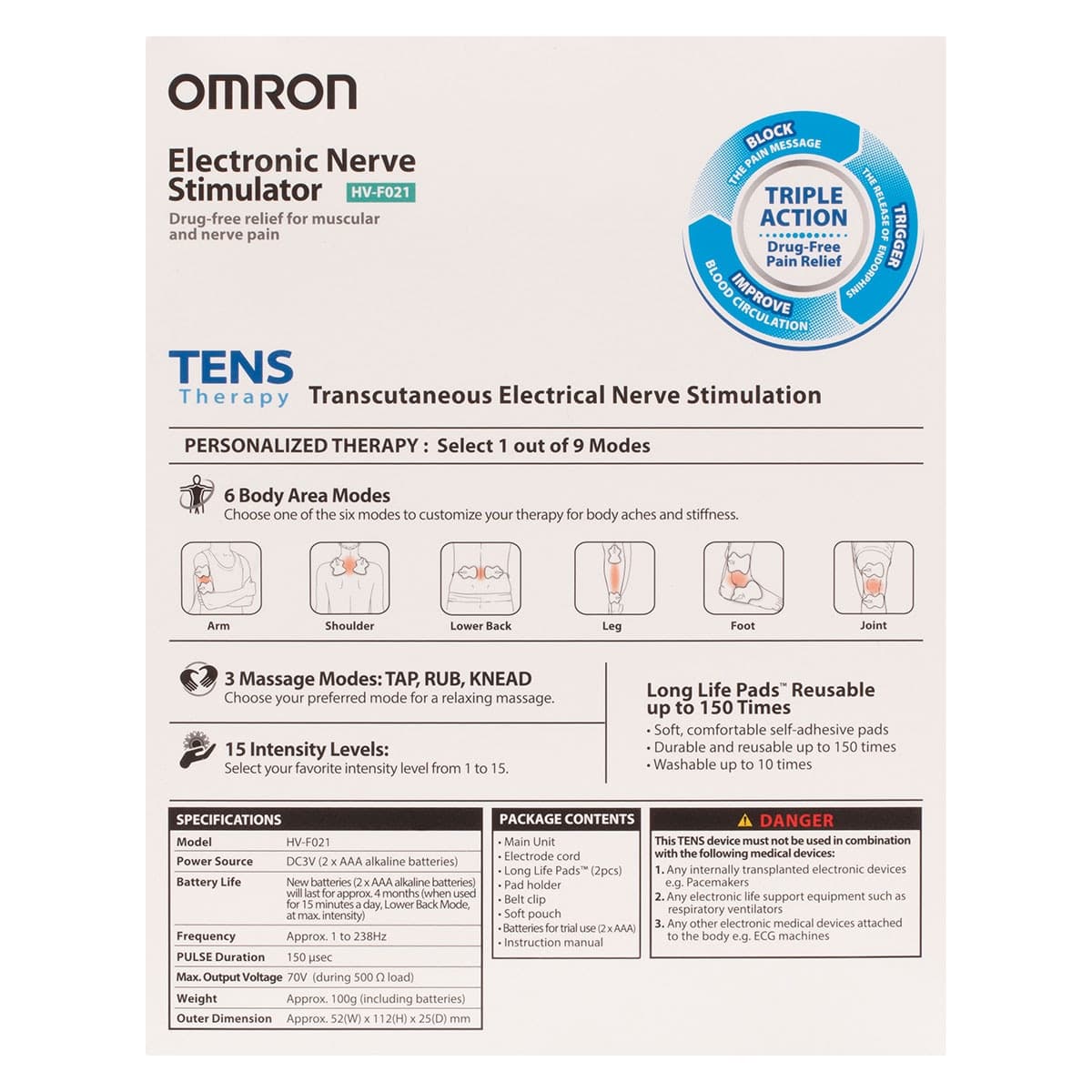 Thumbnail Omron HVF021 Electronic Nerve Simulator