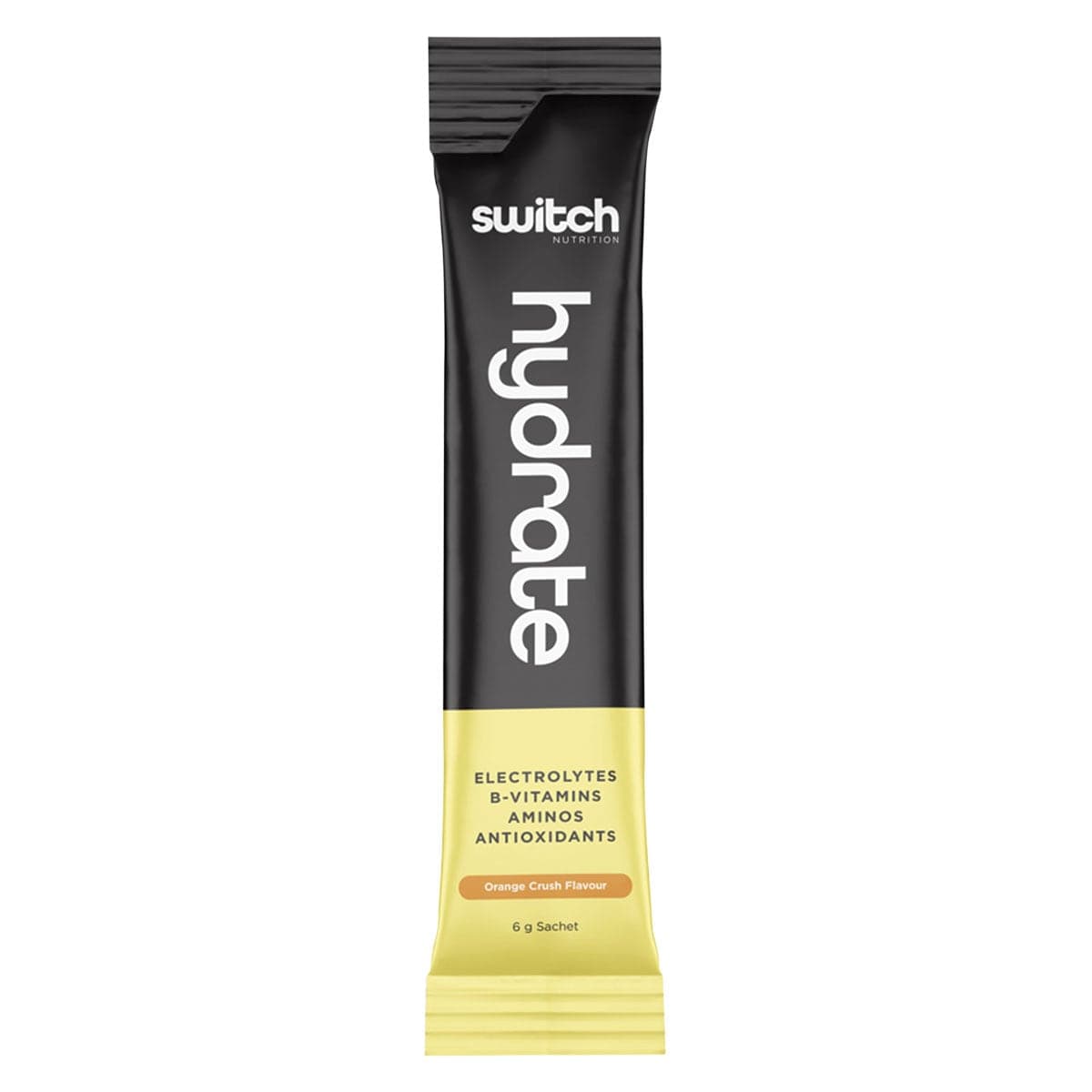 Thumbnail Switch Nutrition Hydrate Electrolytes Orange Crush 20 x 6g Sachets