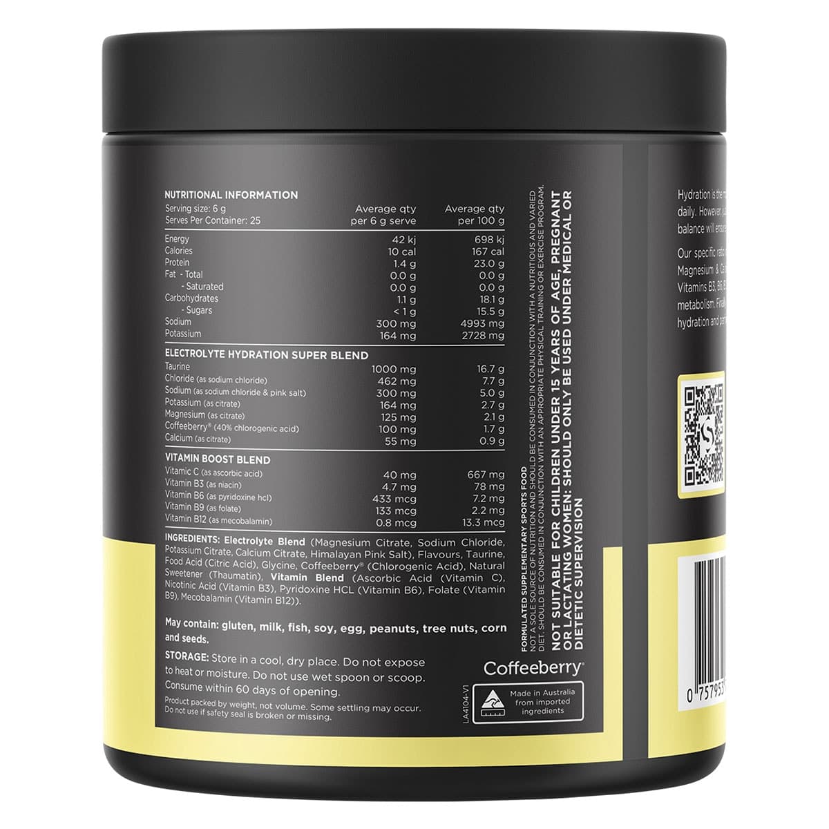 Thumbnail Switch Nutrition Hydrate Electrolytes Mango Passionfruit 150g