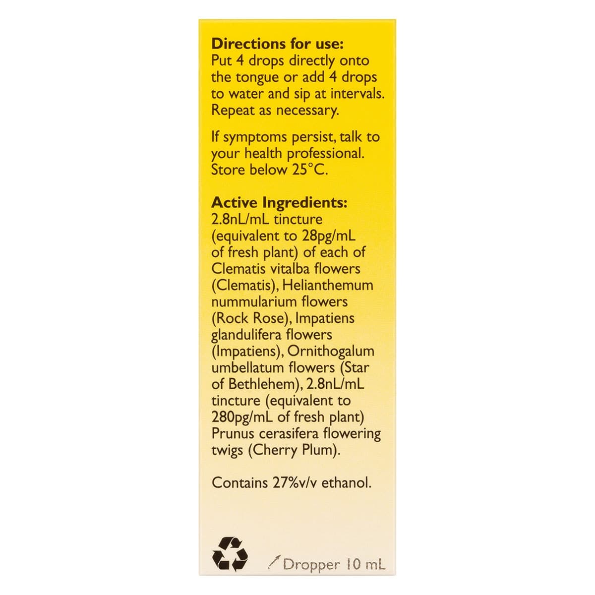 Thumbnail Bach Rescue Remedy Drops 10ml