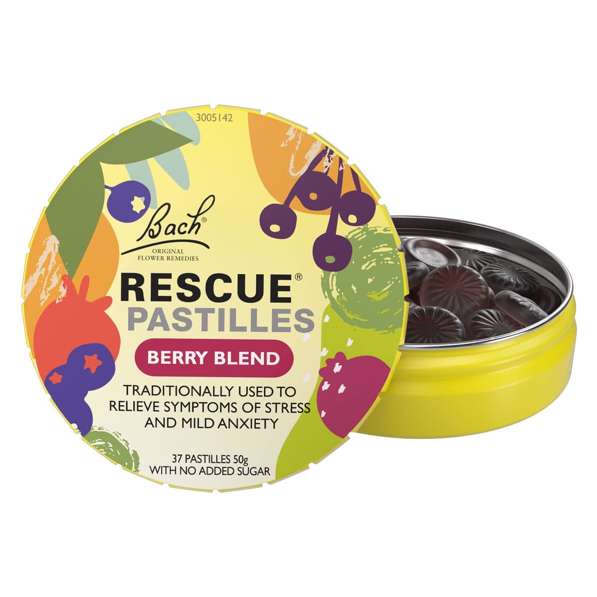 Thumbnail Bach Rescue Remedy Berry Blend Pastilles 50g