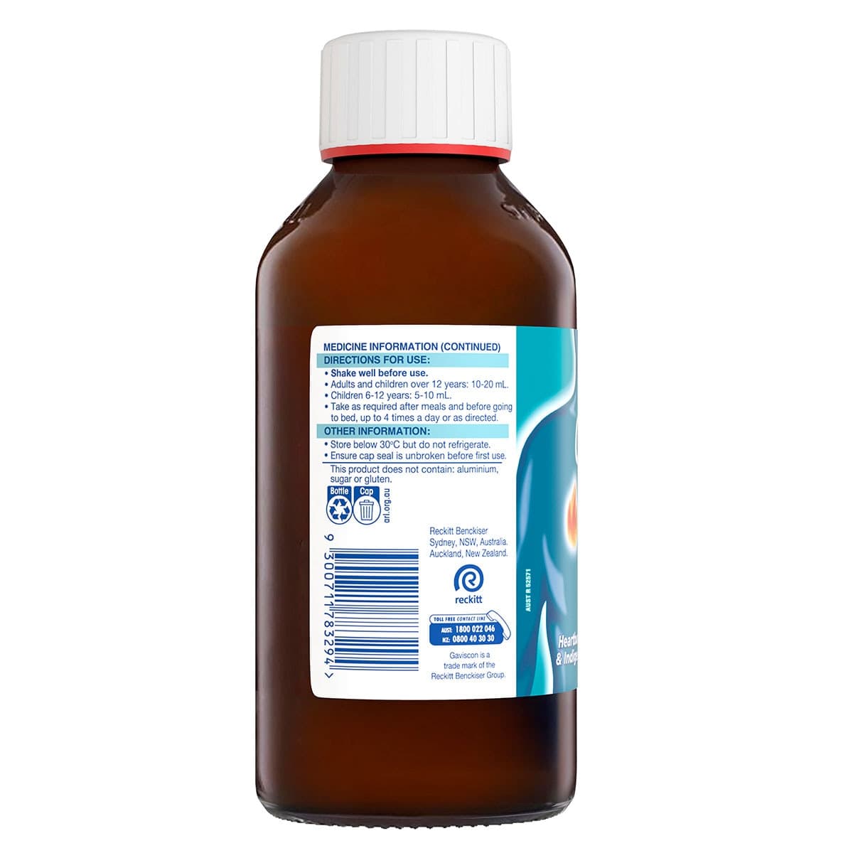 Thumbnail Gaviscon Liquid Peppermint 500ml