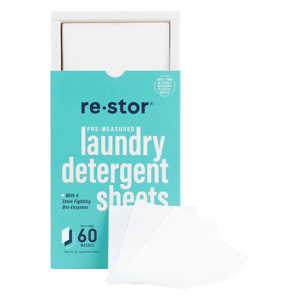 Thumbnail Restor Laundry Detergent Sheets Fresh Linen 60 Pack