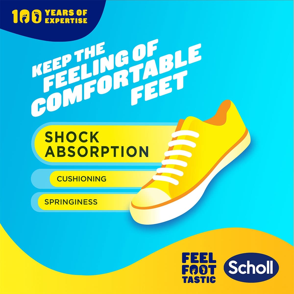 Thumbnail Scholl Gel Activ Casual Insoles Small 1 Pair