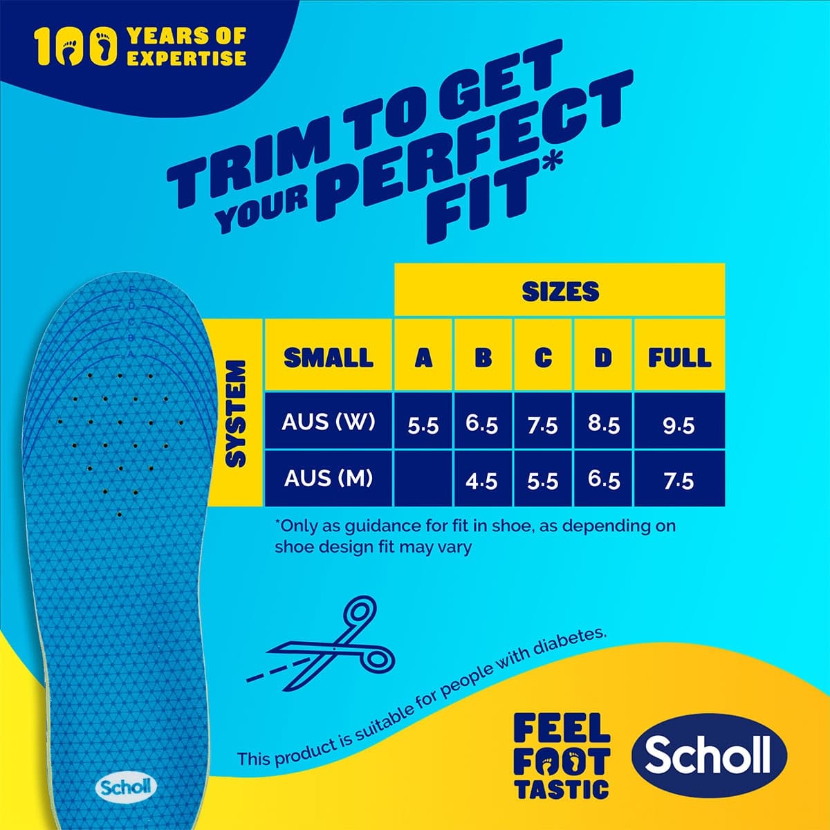 Thumbnail Scholl Gel Activ Casual Insoles Small 1 Pair