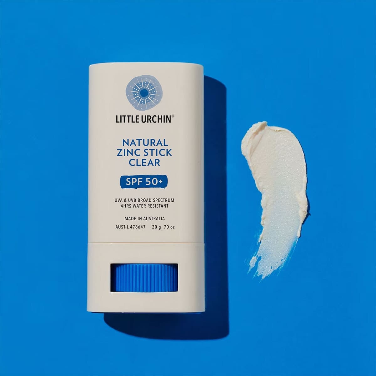 Thumbnail Little Urchin Natural Zinc Stick Clear SPF50+ 20g