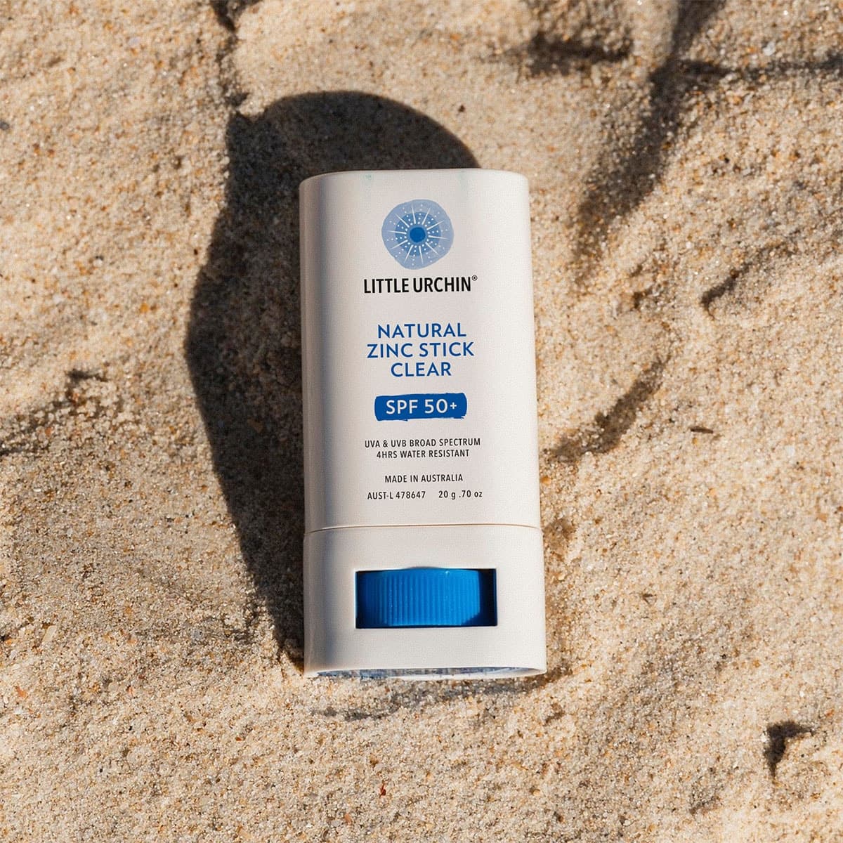 Thumbnail Little Urchin Natural Zinc Stick Clear SPF50+ 20g