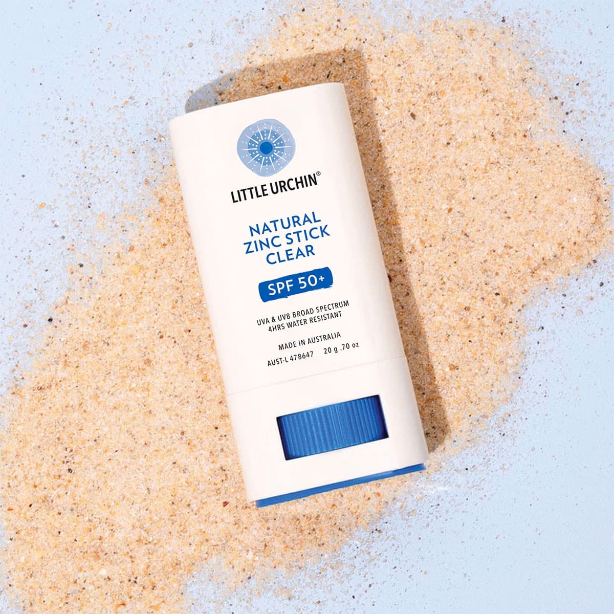 Thumbnail Little Urchin Natural Zinc Stick Clear SPF50+ 20g
