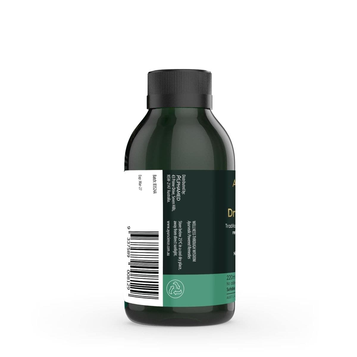 Thumbnail AyurScience Herbitus Dry Cough Syrup Liquid 220ml