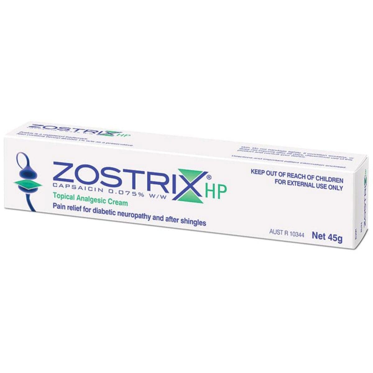 Thumbnail Zostrix HP Topical Analgesic Cream 45g