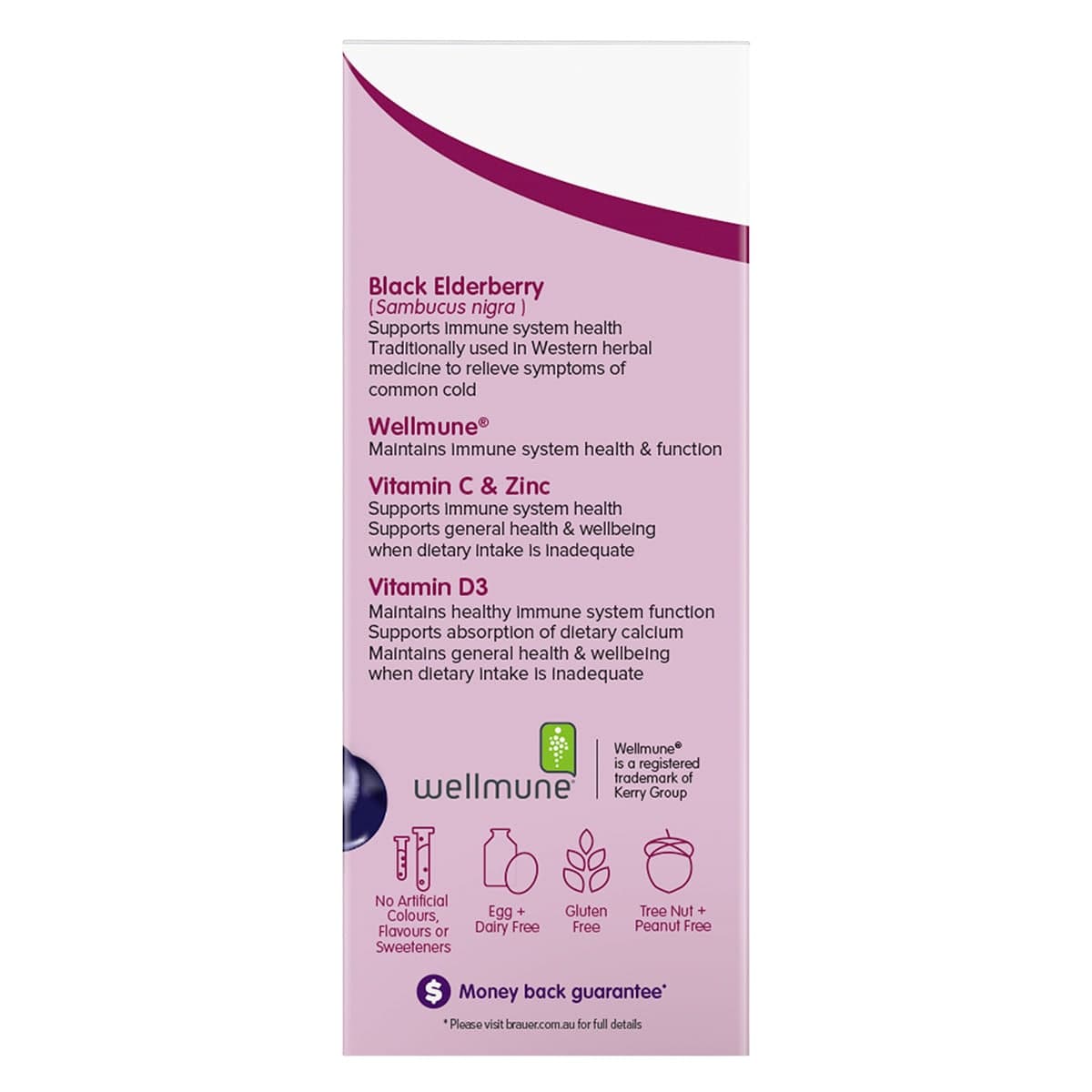 Thumbnail Brauer Sambucus Black Elderberry Adult Immune Forte Liquid 200ml