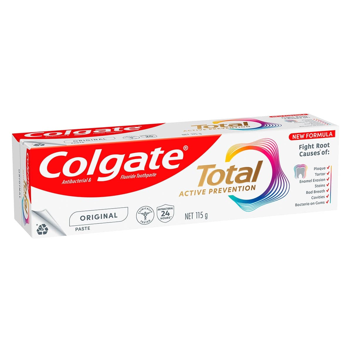Thumbnail Colgate Total Original Antbacterial Toothpaste 115g