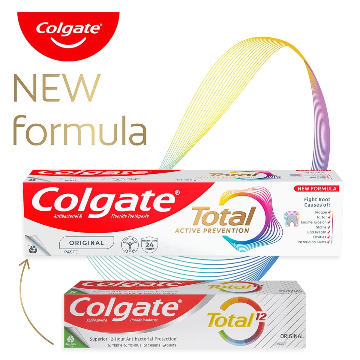 Thumbnail Colgate Total Original Antbacterial Toothpaste 115g