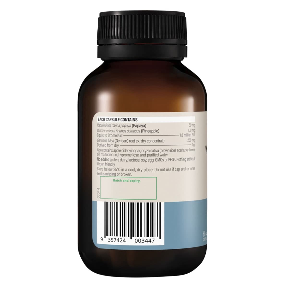Thumbnail Wanderlust Digest Ease 60 Capsules
