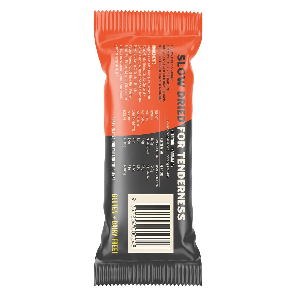 Thumbnail Chief Nutrition Beef Brisket Cheeseburger Bar 40g