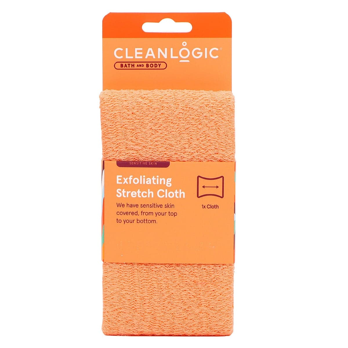 Thumbnail Cleanlogic Exfoliating Stretch Cloth Sensitive Skin 1 Pack Assorted Colours