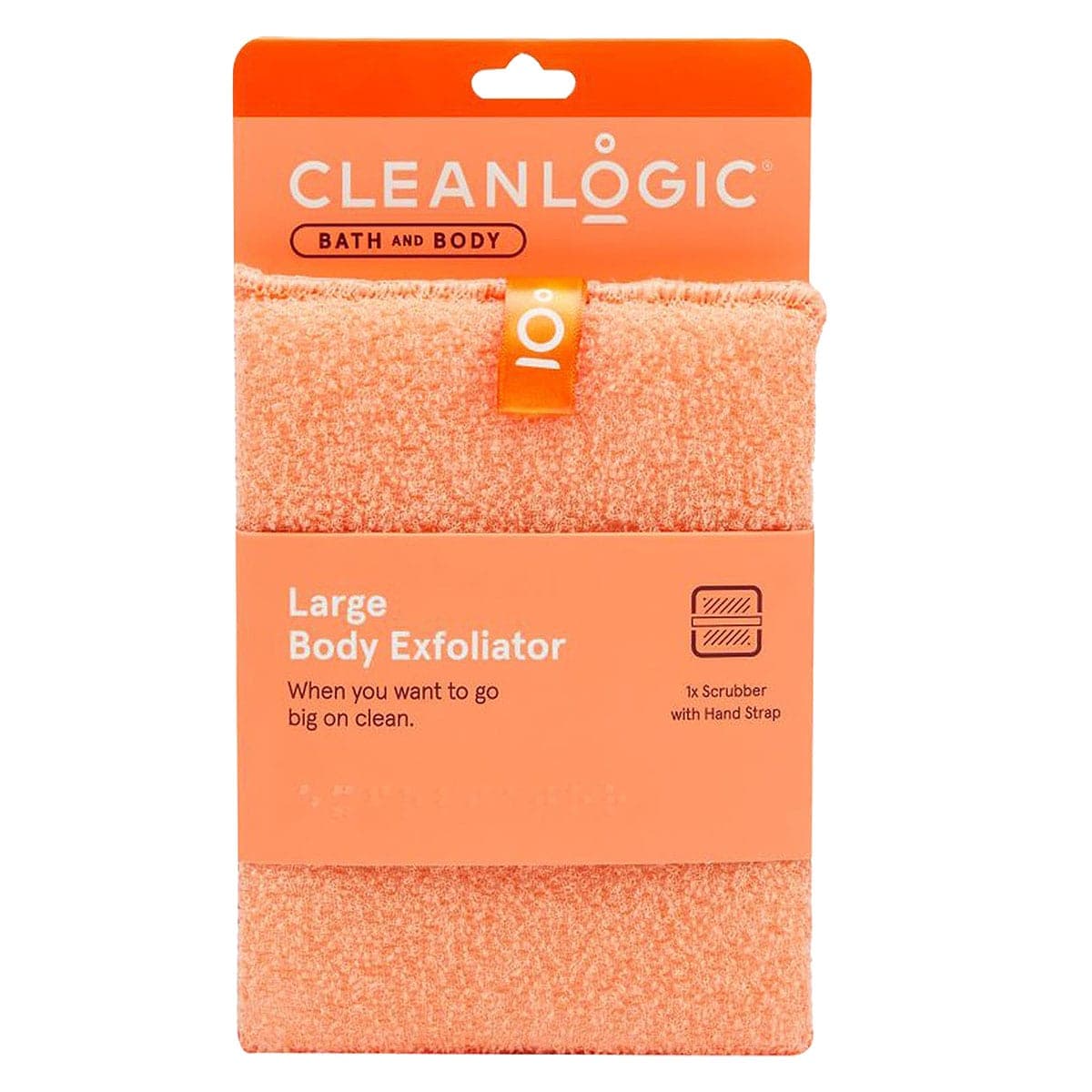 Thumbnail Cleanlogic Large Body Exfoliator 1 Pack Assorted Colours