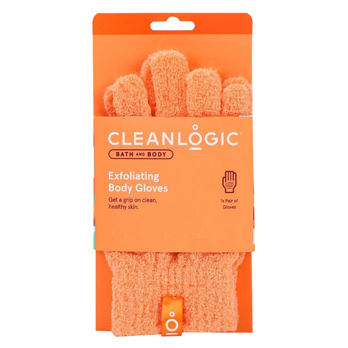 Thumbnail Cleanlogic Exfoliating Body Gloves 1 Pair Assorted Colours