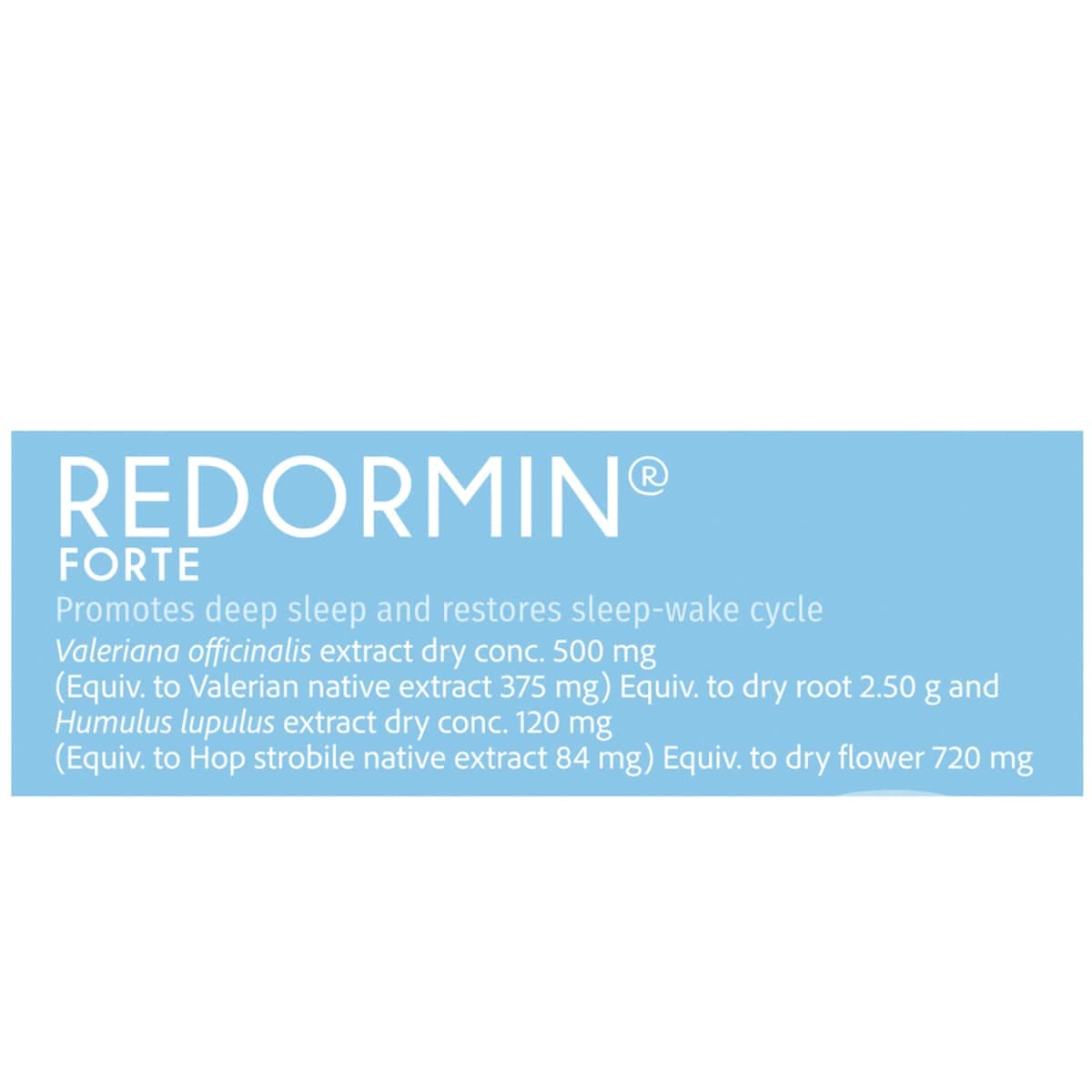 Thumbnail Redormin Forte 30 Tablets