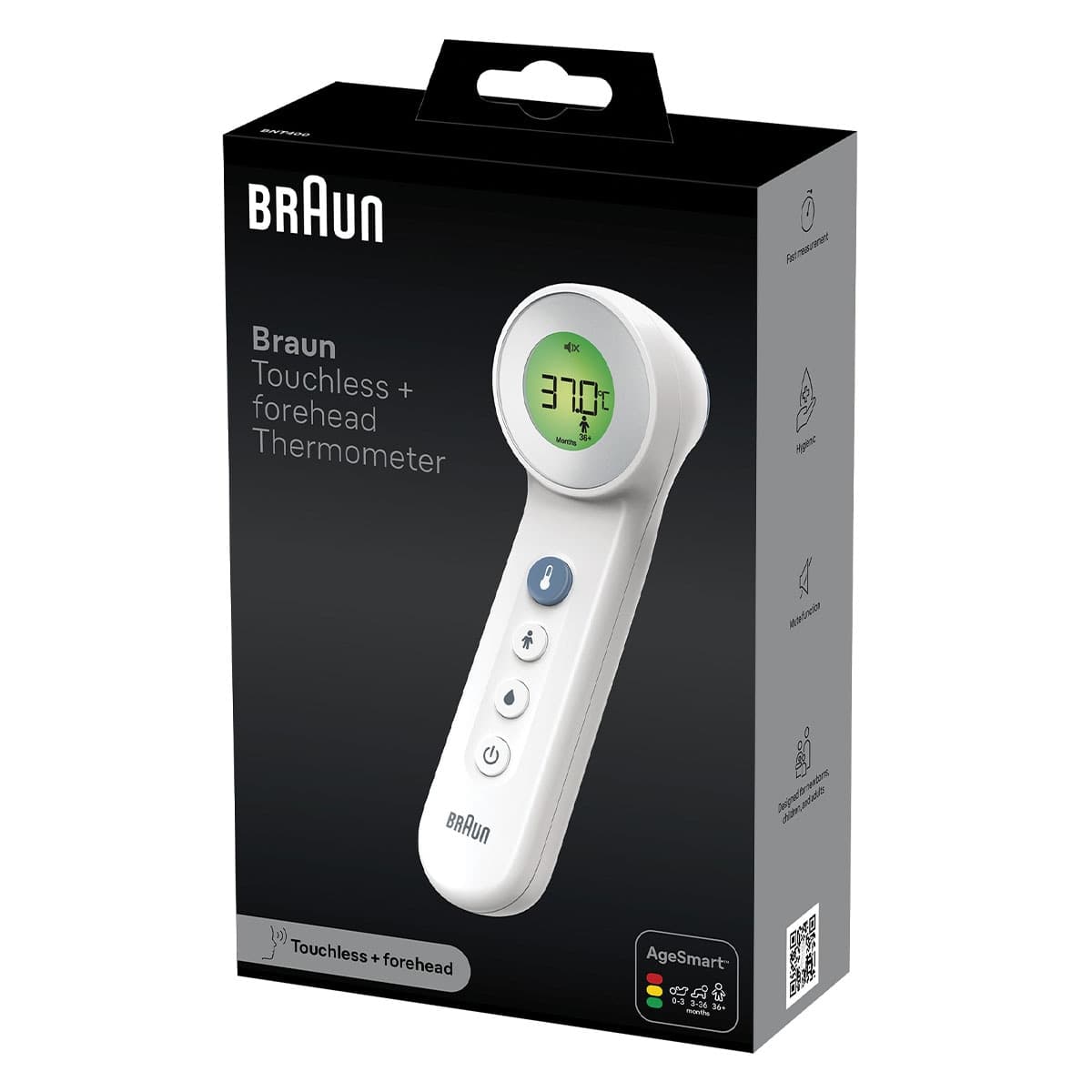 Thumbnail Braun Touchless + Forehead Thermometer BNT4